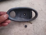 Used 98-03 Jaguar XJ8 Front Right Door Interior Handle Insert Cup Trim UR30215. Fixed Price $16.95.