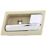 Door Handle Beige Bezel Chrome Lever Interior Fits 03-11 Crown Victoria Marquis. Fixed Price $26.08.