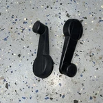 1986 Jeep Cherokee Xj Black Manual Crank Window Handle Pair Oem. Fixed Price $27.00.