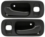 Front Dark Gray Interior Door Handle Set For 1992-1995 Honda Civic Sedan. Fixed Price $13.24.