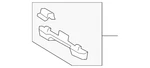 Genuine Volkswagen Mount Bracket 1K0-858-685-C. Fixed Price $14.18.