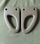 93-99 Chevy Gmc Suburban Tahoe Yukon 1500 Rear Pillar Trim Grab Handle Set Tan. Fixed Price $40.00.