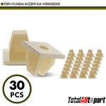 30PCS M4.2 Door Handle Nut Retainer Clip For Hyundai Accent Kia 1491005000 Nylon. Fixed Price $11.49.