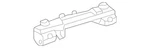 Genuine Mercedes-benz Grab Handle 166-810-05-54-8T92. Fixed Price $28.00.