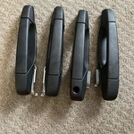 Gm 19213939 Exterior Door Handle Set Textured Black All 4 General Motors Oem. Fixed Price $95.00.