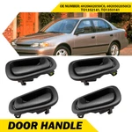 (4) Black Inside Inner Interior Door Handle For 1998-2002 Toyota Corolla Prizm. Fixed Price $15.19.