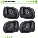 4X For 1993-97 Toyota Corolla Inner Inside Door Handles Kit Interior Black. Fixed Price $13.79.