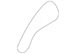Genuine Nissan Handle Cover 82945-3ZD0B. Fixed Price $19.46.