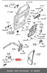 Genuine Oe Cap Left NE5159334C02 For Mazda NE5159-334C02. Fixed Price $7.12.