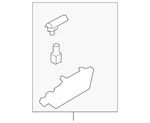 Genuine Audi Interior Door Handle 8T0-837-019-C-6PS. Fixed Price $98.84.
