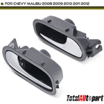 2PCS Inside Door Handle Gray & Chrome For Chevrolet Malibu 2008-2012 Rear. Fixed Price $62.89.