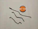 1999-2004 Ford Mustang Lh Driver Door Handle Lock Latch Rods Linkage Set. Fixed Price $23.99.