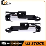 Chrome Pair Door Handle 2006-2012 Ford Fusion Interior Front Left & Right. Fixed Price $18.89.