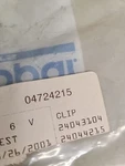 Genuine Mopar Latch Link Clip 4724215 Sold Individually. Fixed Price $7.58.