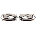 Clayton Machine EL-503 Open Ellipse Elliptical Bezel Door Handles, Chrome. Fixed Price $295.95.