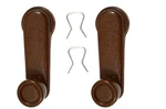 Fits 1986 To 1994 Nissan D21 Window Crank Handle Left Right Brown. Fixed Price $11.86.