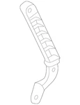 Genuine Mazda Pull Handle NH52-68-D81A-02. Fixed Price $12.19.