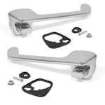 Outside Door Handle Chrome Pair 1971-1980 Scout Ii. Fixed Price $210.00.