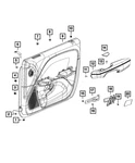 Genuine Mopar Inside Release Handle Right 68319936AA. Fixed Price $97.89.