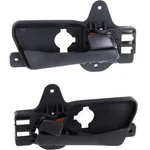 Interior Door Handle For 2009-2012 Hyundai Elantra Set Of Rear Black Plastic. Fixed Price $38.47.