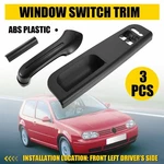 3X Front Lh Window Switch Panel Bezel Door Handle Trim For Vw Golf MK4 2 Dr Exr. Fixed Price $18.99.