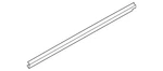 Genuine Mitsubishi Belt Weather-strip 5736A298. Fixed Price $68.42.