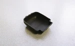 Nice Used Original Porsche 914-6 Chrome Door Latch Escutcheon Plastic Insert. Fixed Price $6.00.