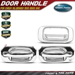 3X Chrome Front &tailgate Exterior Door Handle For Chevy Silverado 1500 2500 Gmc. Fixed Price $30.98.