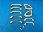 Toyota Land Cruiser LX470 Roof Assist Grip Handle TAN:LF40 9PC Set 1998-2002 Oem. Fixed Price $175.00.