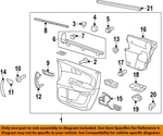 Gm Oem 13-17 Acadia Limited Front Door Interior Trim-handle Cover 22945141. Fixed Price $43.29.