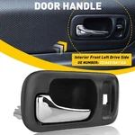 Door Handle Inside Inner Black Lh For 1997-2001 Front Driver Left Honda Crv. Fixed Price $11.58.