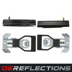 Set 4 New Inside Outside Door Handles Kit Black For 1982-1992 Camaro Firebird. Fixed Price $41.95.