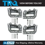 Trq Front & Rear Inside Gray Chrome Door Handle Kit Of 4 For Grand Cherokee. Fixed Price $119.95.