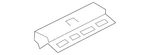 Genuine Volkswagen Mount Plate 5N0-858-687-A. Fixed Price $11.12.