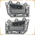 2X Gray Door Handles Inner Rear Rh&lh For 2005-10 Jeep Grand Cherokee 5HR411J3AK. Fixed Price $20.84.