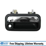 Black & Chrome Outside Door Handle Right Exterior Front For 88-92 Mazda 626. Fixed Price $19.95.