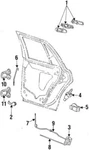 Genuine Ford 1998-2002 Crown Victoria Gr Marquis Handle, Inside F8AZ*5421819*AAA. Fixed Price $24.29.