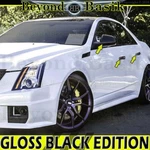 2008-2011 2012 2013 Cadillac Cts Gloss Black 4 Door Handle Covers+mirror. Fixed Price $59.02.