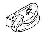 Genuine Ford Interior Door Handle 6S4Z-5422601-B. Fixed Price $27.10.