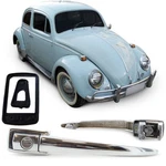 Kit 3P Exterior Door Handle Outside Lock Chrome Vw T1 Beetle Bug Ghia 60-1964 67. Fixed Price $50.00.