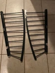 2014 Dodge Charger Retired Police Car Rear Window Bars Cover Glossy Black. Fixed Price $170.00.