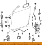 Chrysler Oem 96-00 Caravan Front Door Lock Hardware-handle, Inside HX49SX9. Fixed Price $70.89.