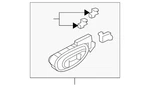 Genuine Honda Interior Door Handle 72660-SNA-A01ZA. Fixed Price $65.34.