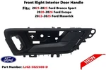 2021-2026 Ford Bronco Sport Escape Front Right Interior Door Handle LJ6Z5822600D. Fixed Price $25.00.