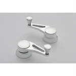 Lokar IDH-2021 Polished Billet Alum Vent Window Crank, Gm, Fits Ford 49-UP. Fixed Price $134.95.