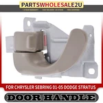 Front Driver Beige Interior Door Handle For Chrysler Sebring Dodge Stratus 01-05. Fixed Price $17.59.