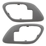 Cadillac Suv Chevy Gmc Pickup Truck Set Of Inside Grey Door Handle Trim Bezels. Fixed Price $16.60.