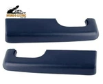 New 1978-1979 Ford Bronco Blue Molded Front Door Arm Rests- Pair. Fixed Price $89.95.