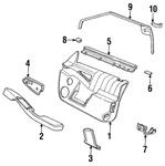 Genuine Gm Control Bezel 10250913. Fixed Price $14.36.
