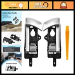 Gray Interior Door Handle Pair For Hyundai Santa Fe 2007-2012, Front/rear, Easy. Fixed Price $39.99.